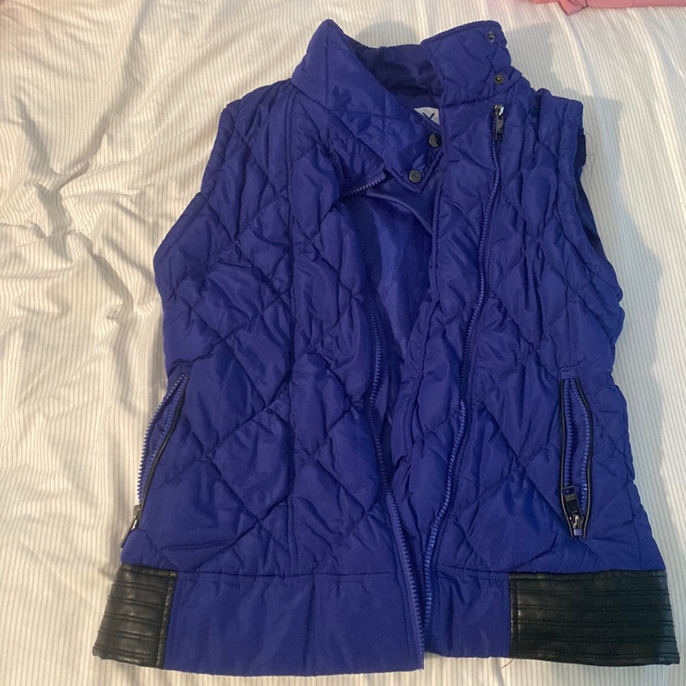 Blue Jacket Vest !